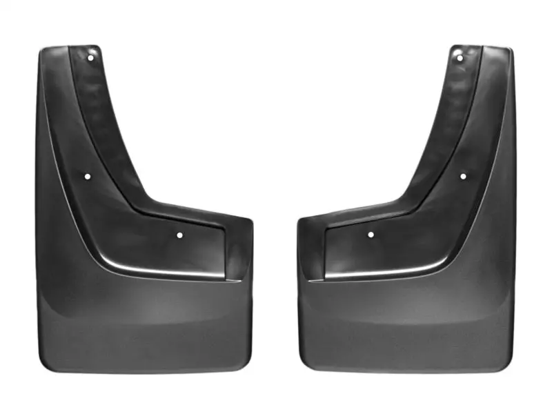Weathertech 14+ Gmc Sierra/Sierra Denali No Drill Mudflaps - Black 1