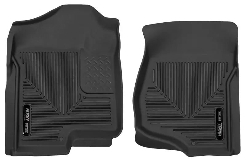 Husky Liners 07-12 Gm Silverado/Tahoe/Suburban/Escalade X-Act Contour Black Floor Liners 1