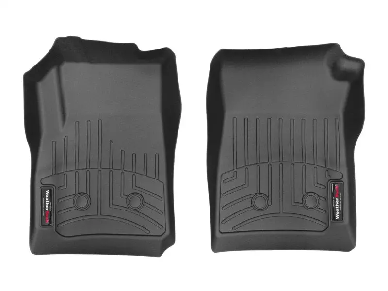 Weathertech 2015 Chevy Colorado Crew Cab Front Floorliners - Black 1