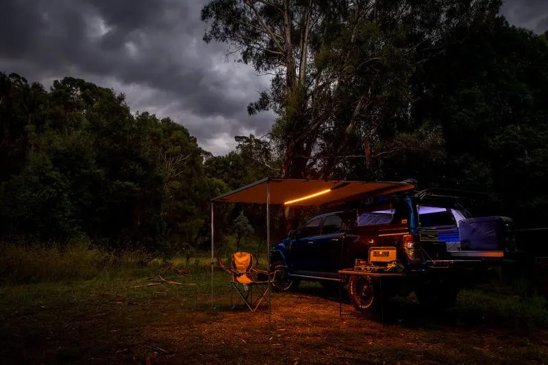Arb Awning Kit W/ Light 8.2Ft X 8.2Ft (Includes Light Installed) 1