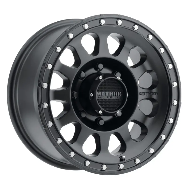 Method Mr315 17X8.5 0Mm Offset 8X180 130.81Mm Cb Matte Black Wheel 1