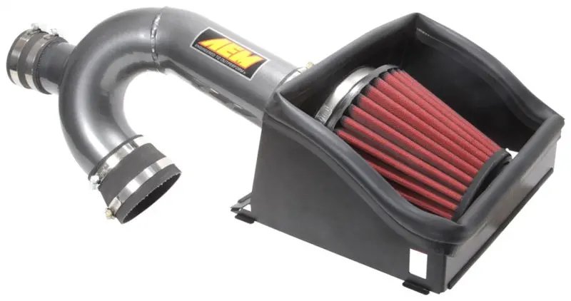Aem 17-18 Ford F-150 3.5L V6 F/I Gunmetal Gray Cold Air Intake 1