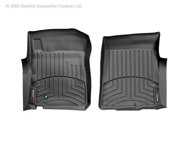 Weathertech 97-02 Ford F150 Super Cab Front Floorliner - Black 1