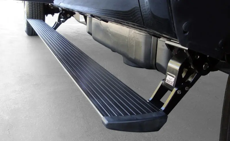 Amp Research 2015-2016 Chevy Silverado 2500/3500 Double/Crew Cab Diesel Powerstep Plug N Play - Black 1