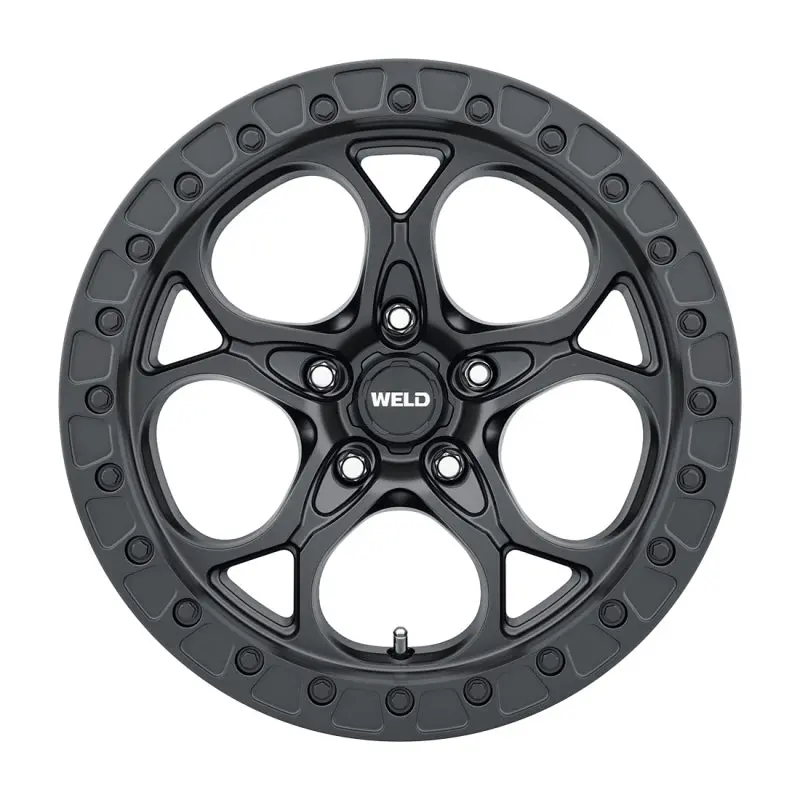Weld Off-Road W108 17X9.0 Ledge 5X127 Et-12 Bs4.50 Satin Black 71.5 1