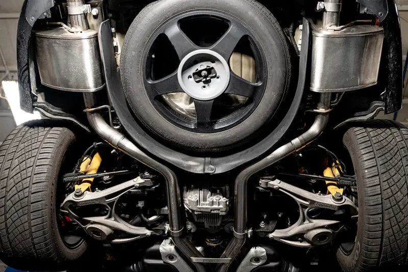 Corsa 18-22 Dodge Durango Srt 392 Cat-Back 2.75In Dual Rear Exit Xtreme 4.5In Black Pvd Tips 1