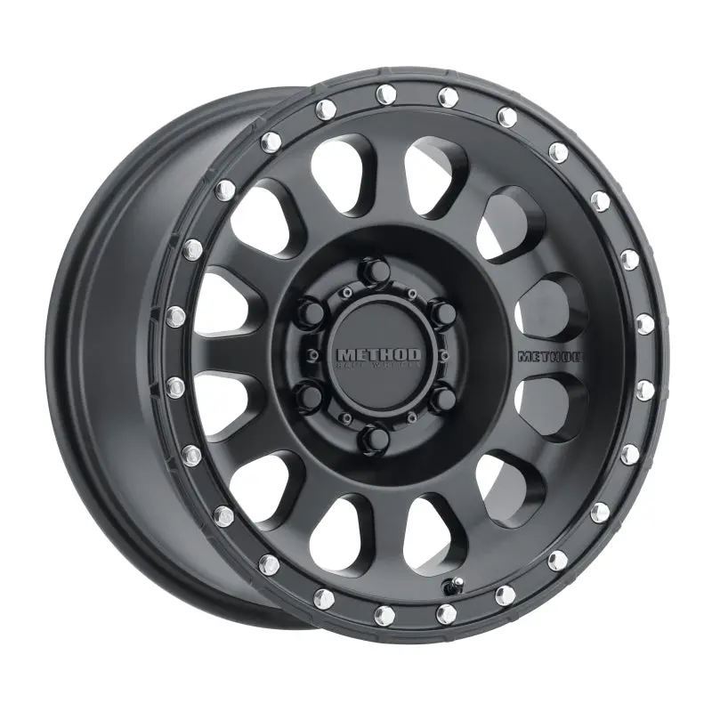 Method Mr315 17X9 -12Mm Offset 6X5.5 106.25Mm Cb Matte Black Wheel 1