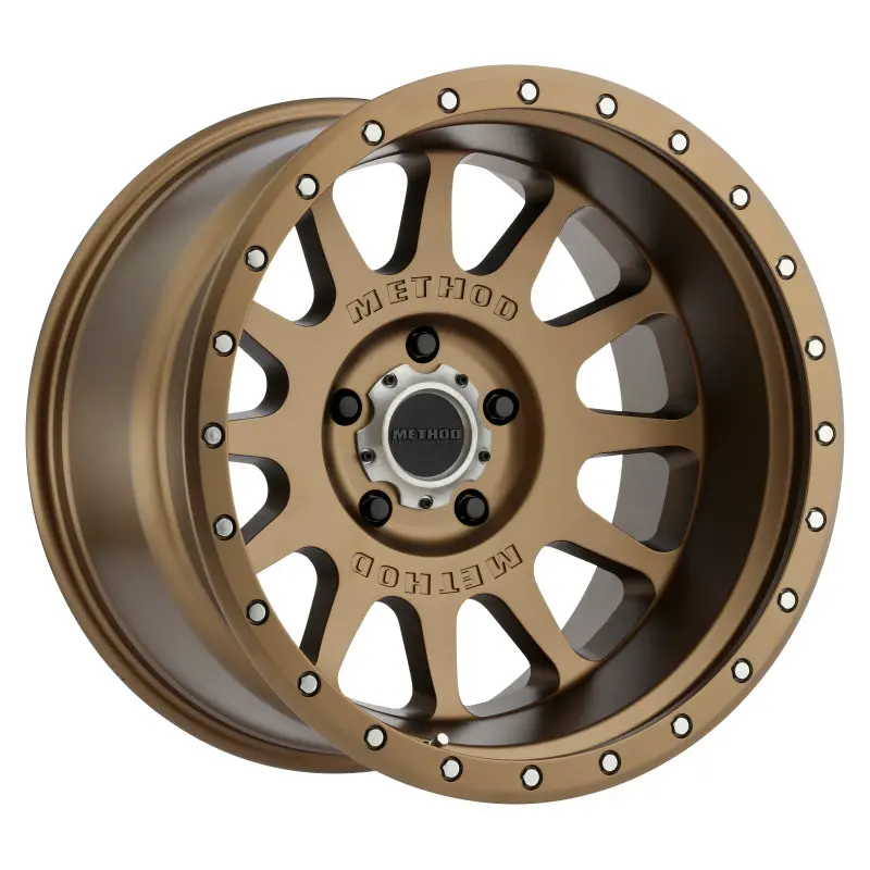 Method Mr605 Nv 20X10 -24Mm Offset 5X5 71.5Mm Cb Method Bronze Wheel 1