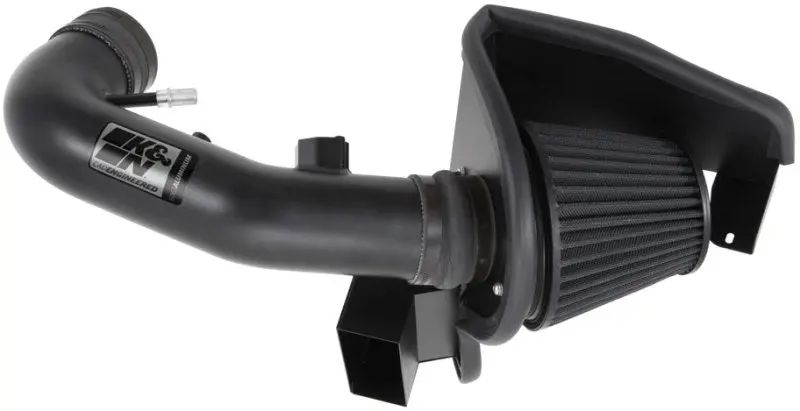 K&N 11-14 Ford Mustang Gt 5.0L V8 Black Performance Intake Kit 1