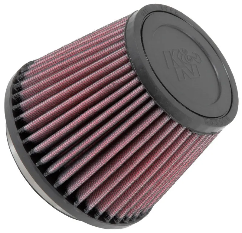 K&N Filter Universal Rubber Filter 3 1/2 Inch Flange 5 Inch Base 3 1/2 Inch Top 4 Inch Height 2