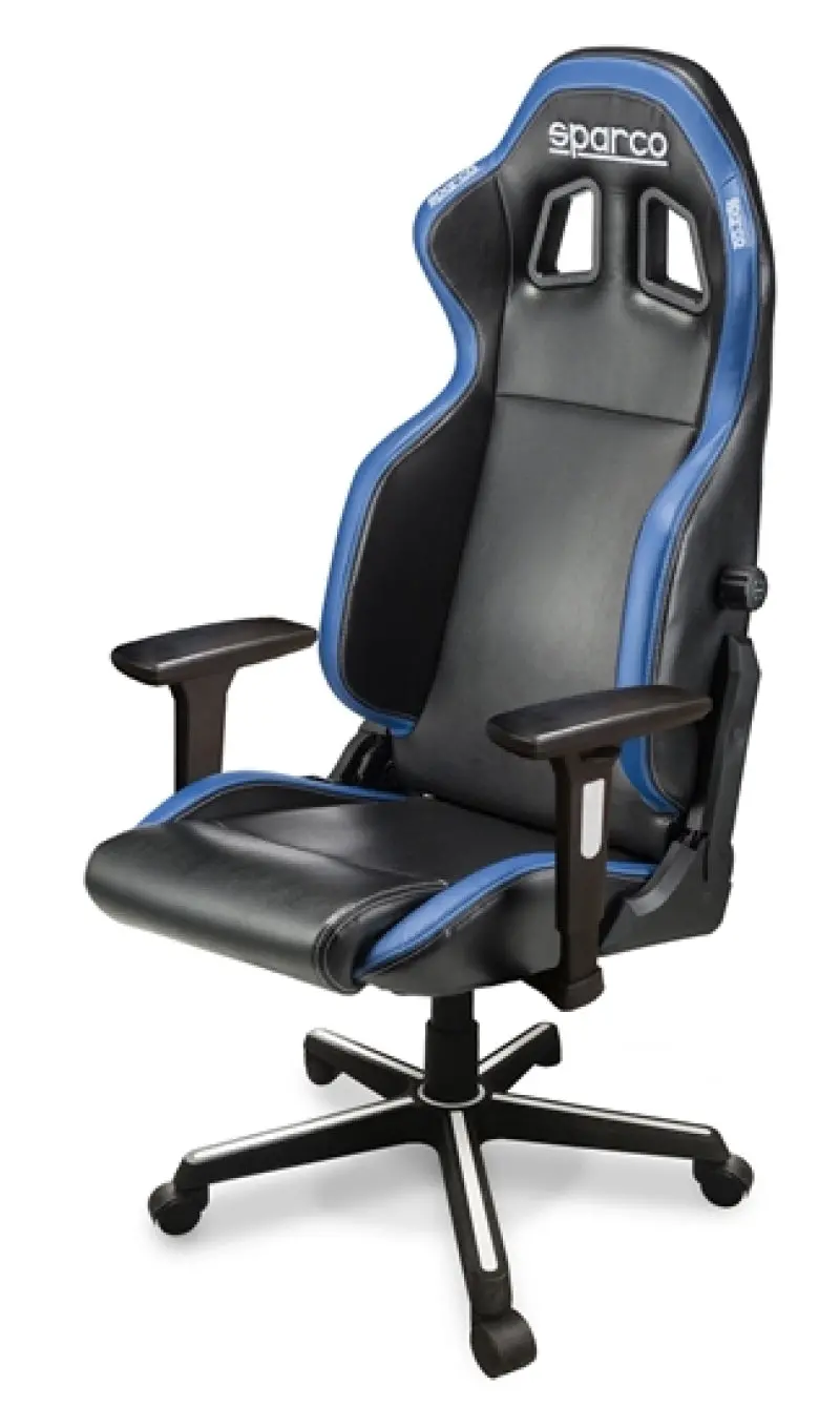 Sparco Game Chair Icon Blk/Blu 1
