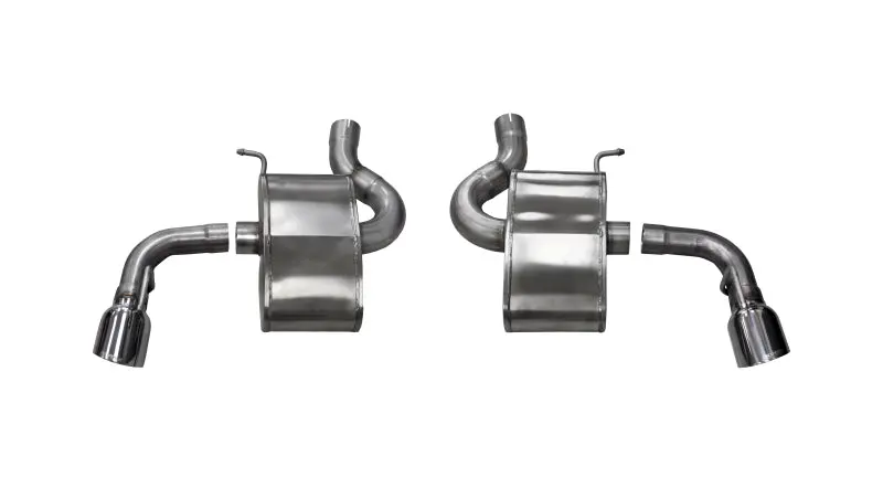 Corsa 2016-19 Chevrolet Camaro Ss 6.2L V8 2.75In Polished Xtreme Axle-Back Exhaust Dual Rear Exit 1