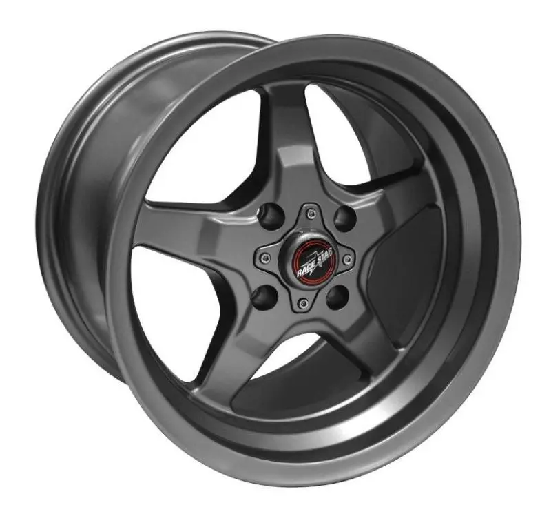 Race Star 91 Drag Star 15X10.00 4X108bc 6.50Bs Direct Drill Met Gry Wheel 1