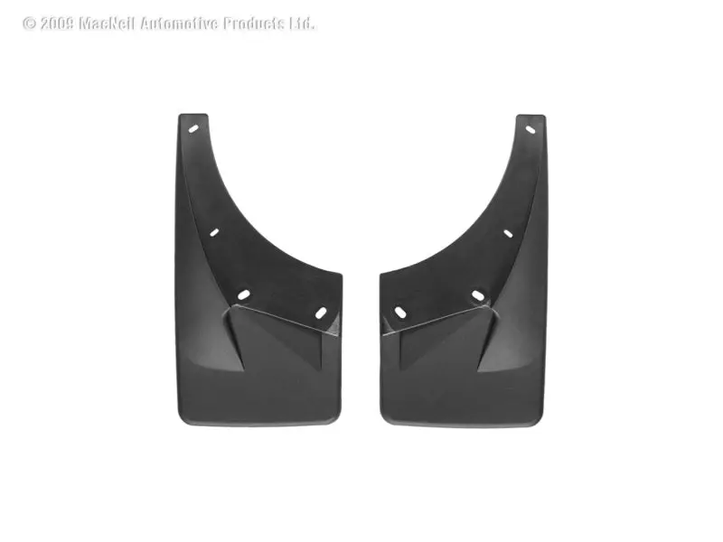 Weathertech 07+ Chevrolet Avalanche No Drill Mudflaps - Black 1