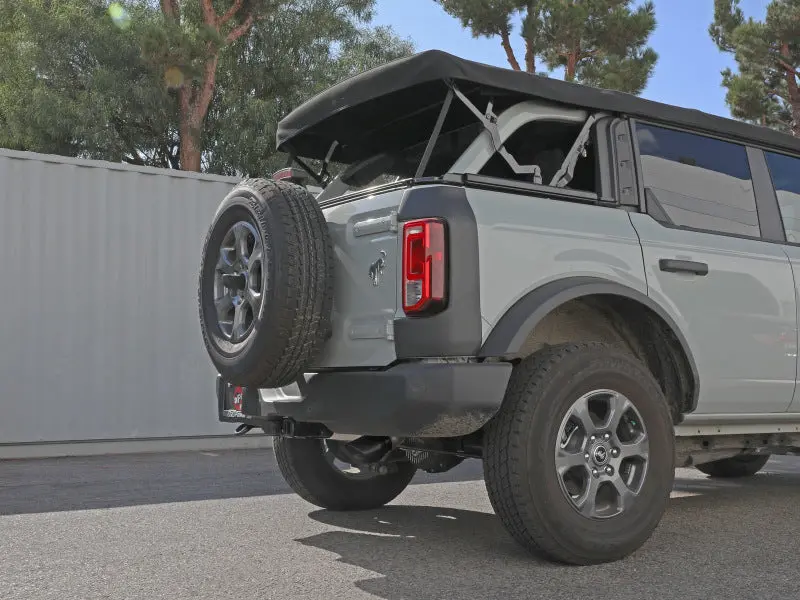 Afe Apollo Gt 3In 409 Ss Cat-Back Exhaust 2021 Ford Bronco L4-2.3L (T)/V6-2.7L (Tt) W/ Black Tip 2