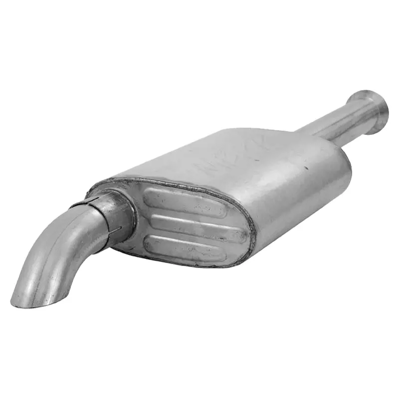 Mbrp 00-06 Jeep Wrangler (Tj) Inline-4 2.5L Inline-6 4.0L Cat Back Single Off-Road Turn Down Alum Ex 1