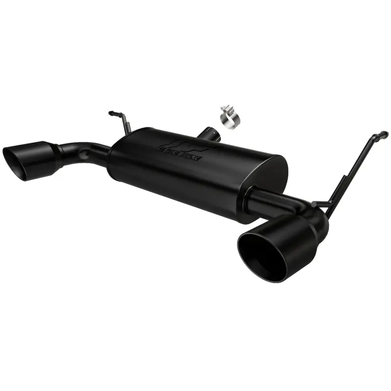 Magnaflow 07-17 Jeep Wrangler Jk 3.8/3.6L Dual Split Rear Exit Black Axle-Back Exhaust 1