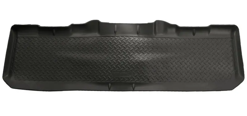 Husky Liners 99-07 Ford F-250-F-550 Super Duty Crew Cab Classic Style 2Nd Row Black Floor Liners 1