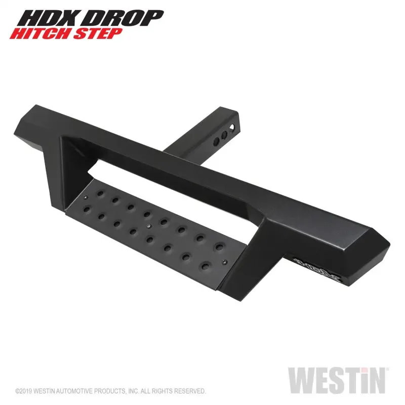 Westin Hdx Drop Hitch Step 34In Step 2In Receiver - Textured Black 1