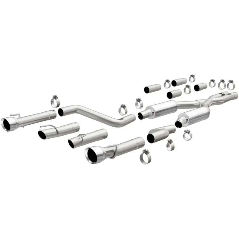 Magnaflow 2017+ Dodge Charger 409 Ss Polished 3In Quad Tips Cat-Back Exhaust 1