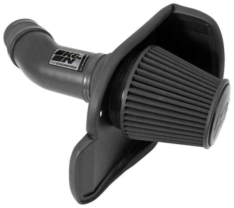 K&N 11-13 Dodge Challenger V8/12-13 Charger V8 / 12-13 Chrysler 300 Black Performance Intake Kit 1
