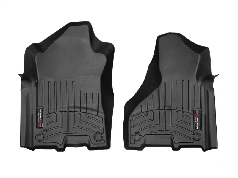 Weathertech 2019+ Ram 2500/3500 Crew Cab/Mega Cab Front Floorliner - Black 1