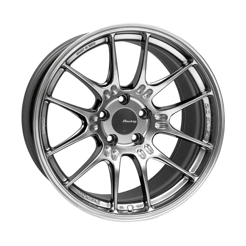 Enkei Gtc02 18X9.5 5X114.3 15Mm Offset 75Mm Bore Hyper Silver Wheel 1