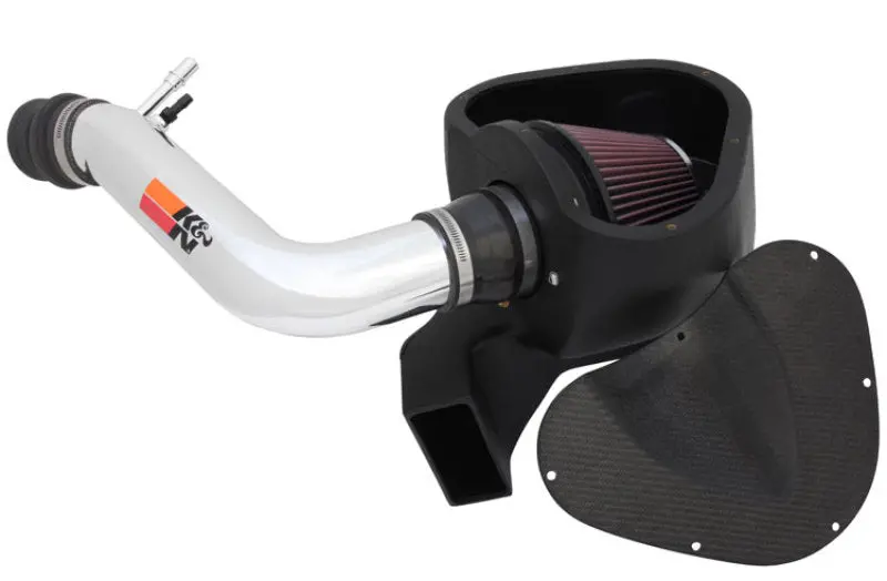 K&N 11-12 Ford Mustang 3.7L V6 Typhoon Cold Air Intake 1