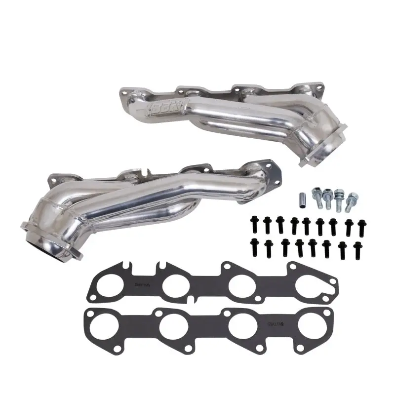 Bbk 05-15 Dodge Challenger Charger 5.7 Hemi Shorty Tuned Length Exhaust Headers 1-3/4 Silver Ceramic 1