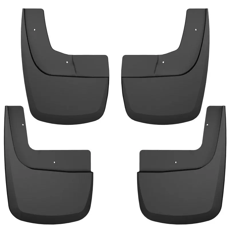Husky Liners 21-22 Ford F-150 Raptor Supercrew Cc Front & Rear Mud Guards - Black 1