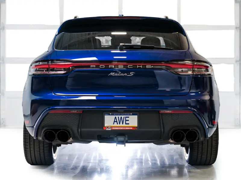 Awe Tuning 2022+ Porsche Macan 2.9Tt Touring Edition Catback Exhaust W/ Diamond Black Tips 2
