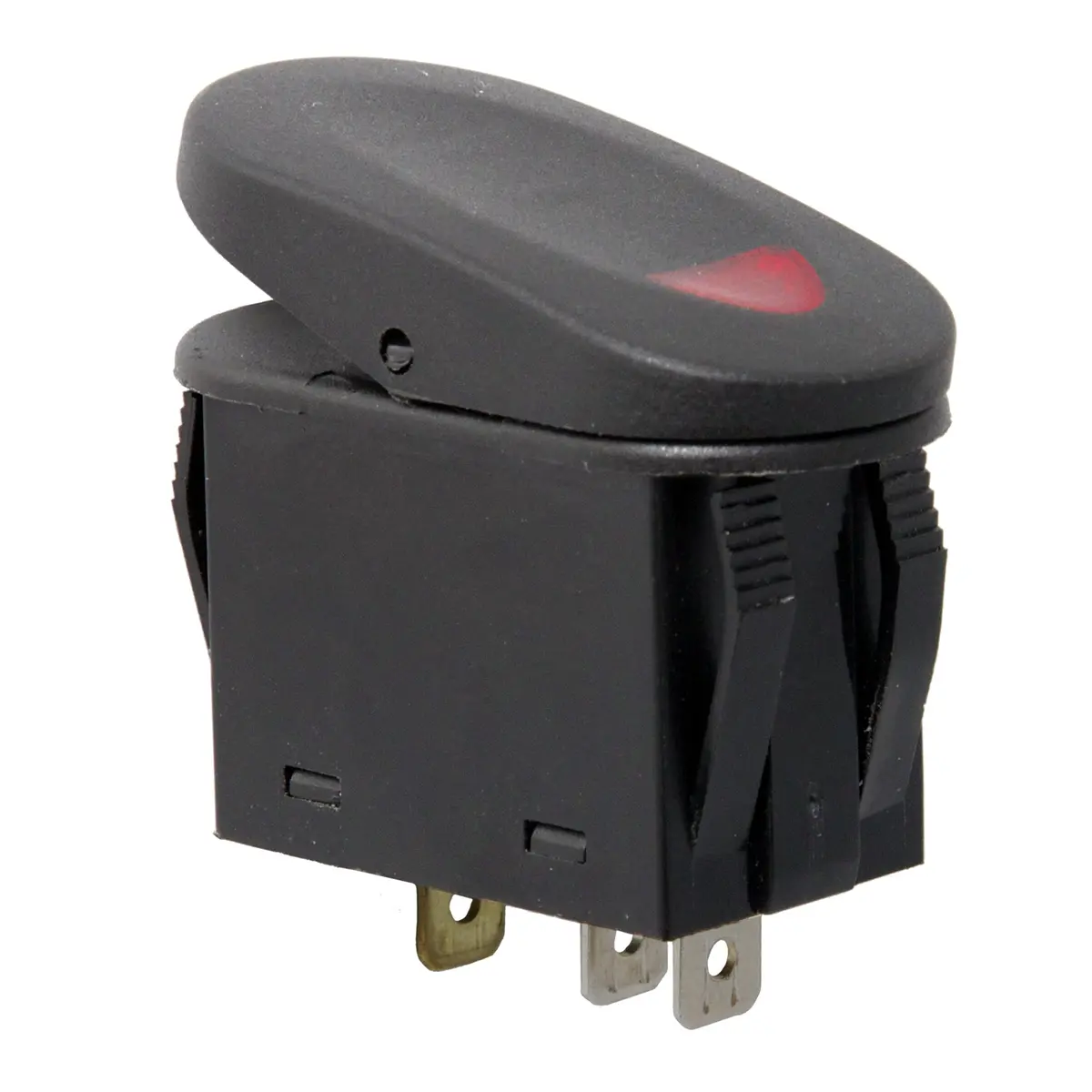 2-Position Rocker Switch With Red Indicator Light 1