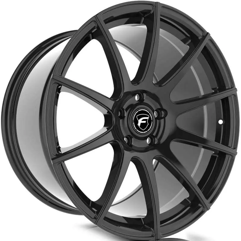 Forgestar Cf10 19X10 / 5X120.65 Bp / Et30 / 6.7In Bs Gloss Black Wheel 1
