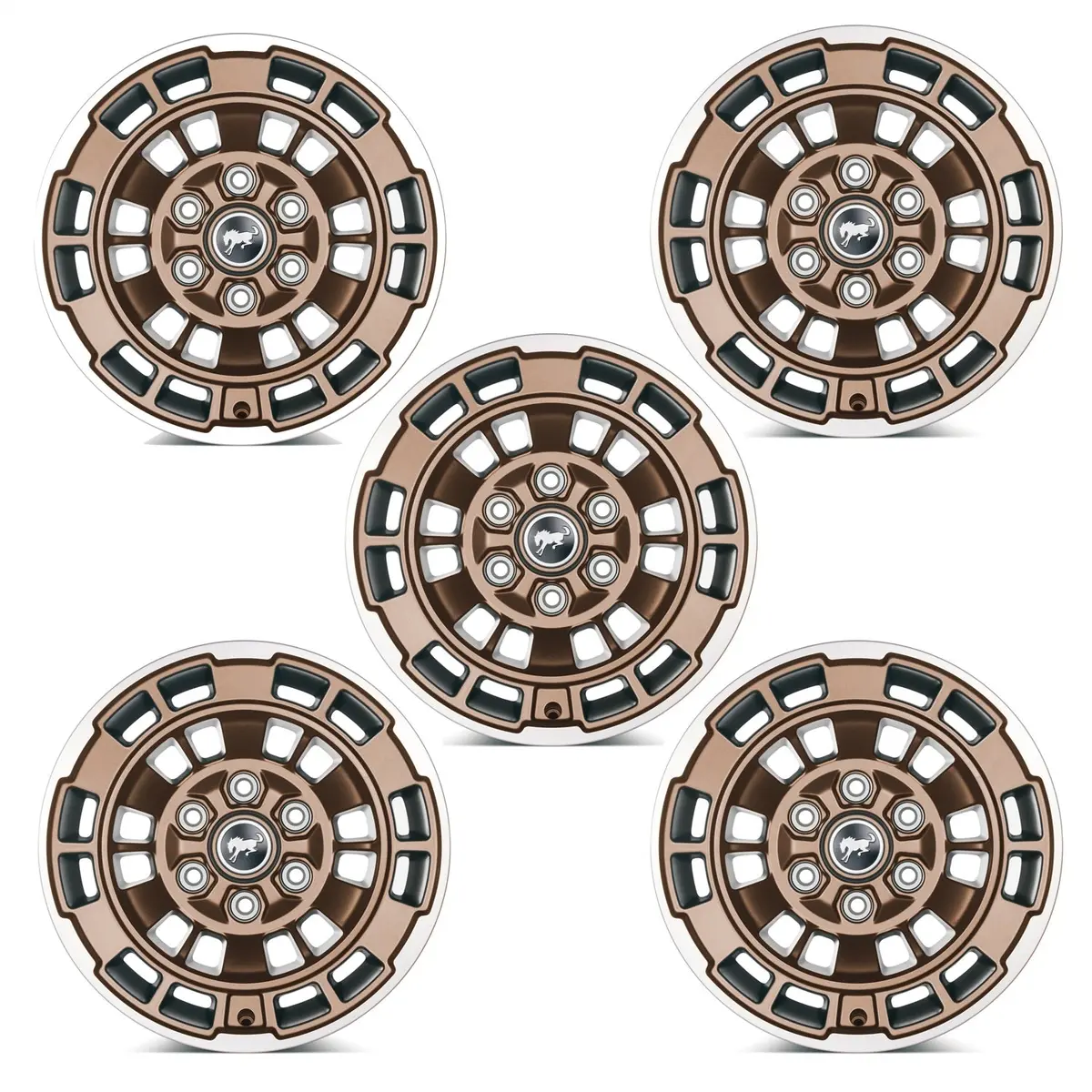 2021+ Bronco 17"X8.5" Wheel Kit -Sinister Bronze 1