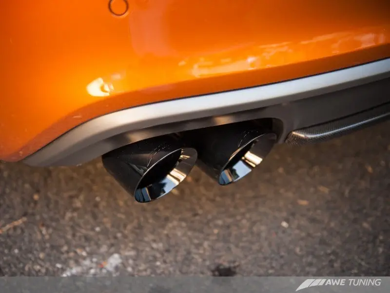 Awe Tuning Audi B8.5 S5 3.0T Track Edition Exhaust - Diamond Black Tips (102Mm) 1