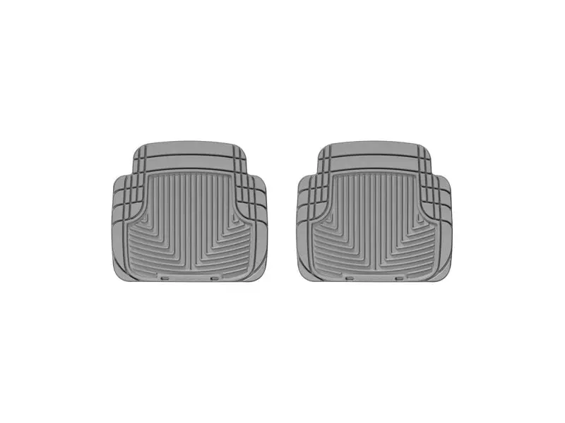 Weathertech 99 Bmw M3 Convertible Rear Rubber Mats - Grey 1