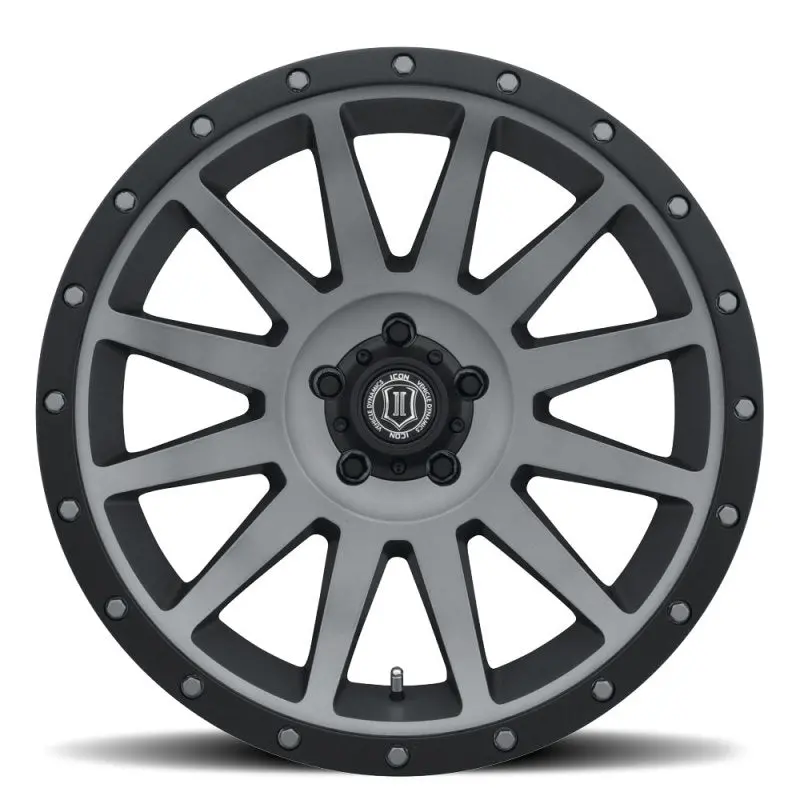 Icon Compression 20X10 6X5.5 -19Mm Offset 4.75Inbs Titanium Wheel 2