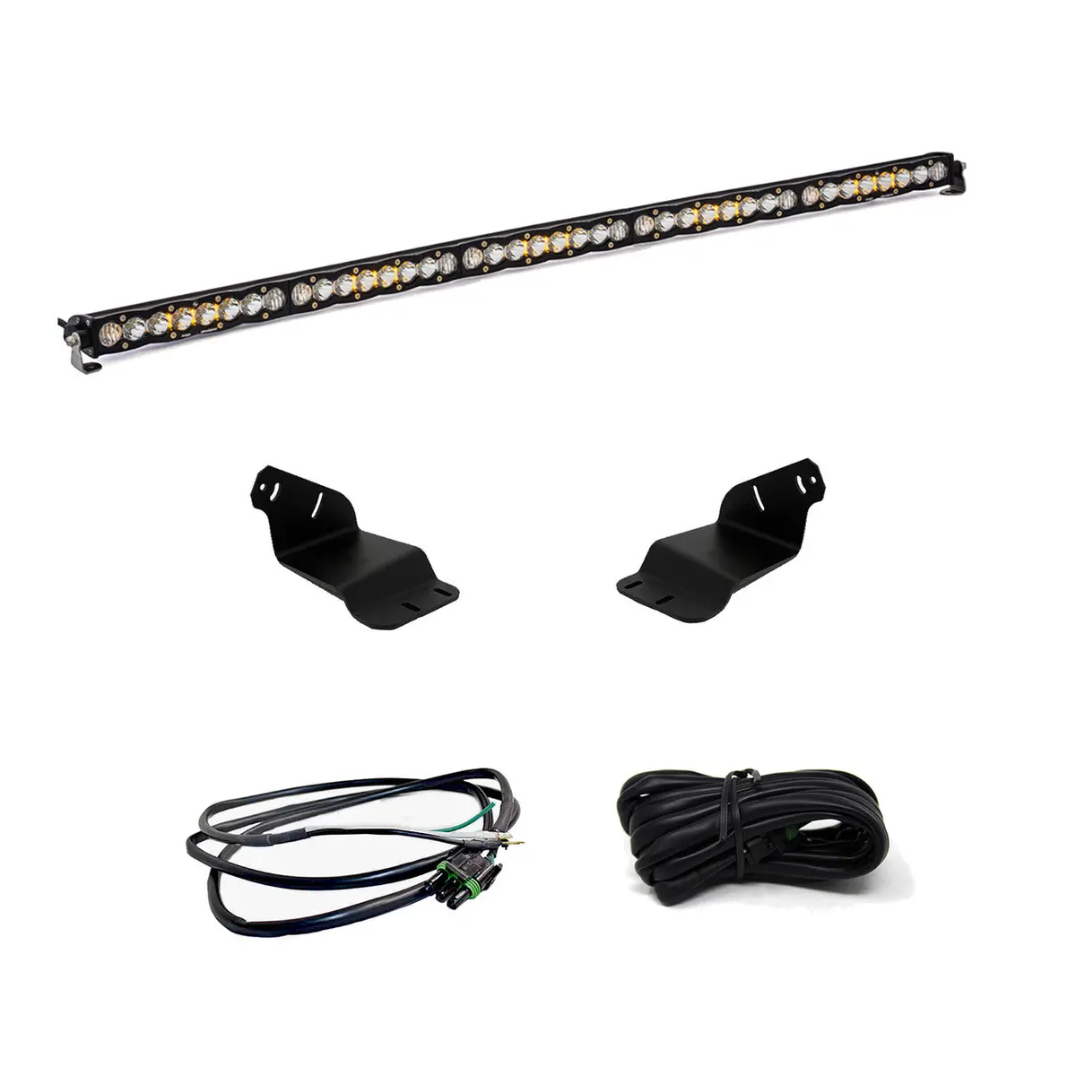 21+ Bronco 50" S8 Roof Light Bar Kit With Upfitter Wiring 1