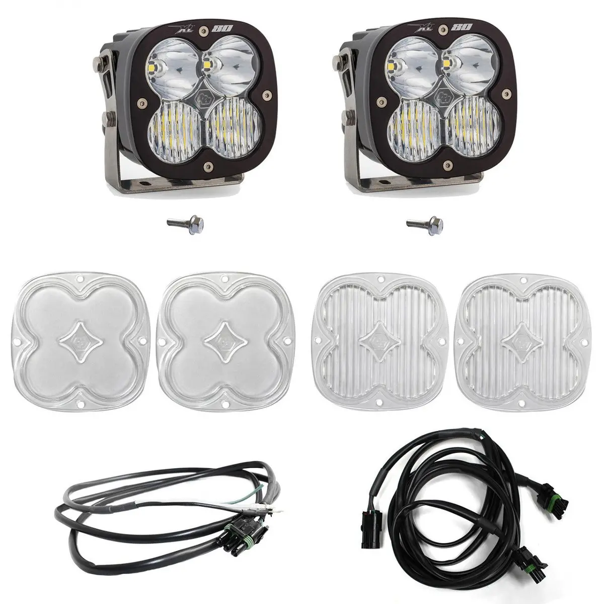 21+ Bronco A Pillar Light Kit Xl80 D/C With Upfitter Wiring 2