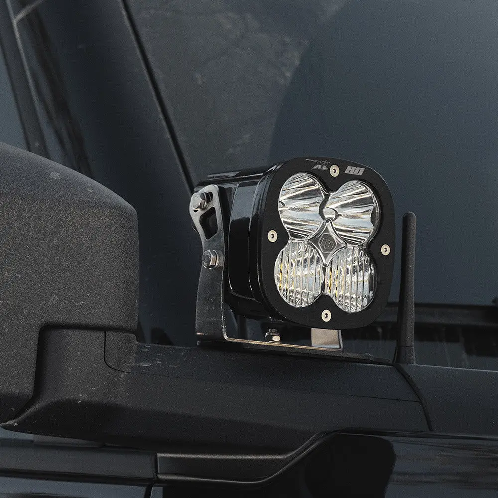 21+ Bronco A Pillar Light Kit Xl80 D/C With Upfitter Wiring 1