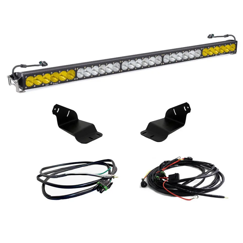 21+ Bronco Roof Light Bar Kit 50" Onx6+ Dual Control With Upfitter Wiring 1