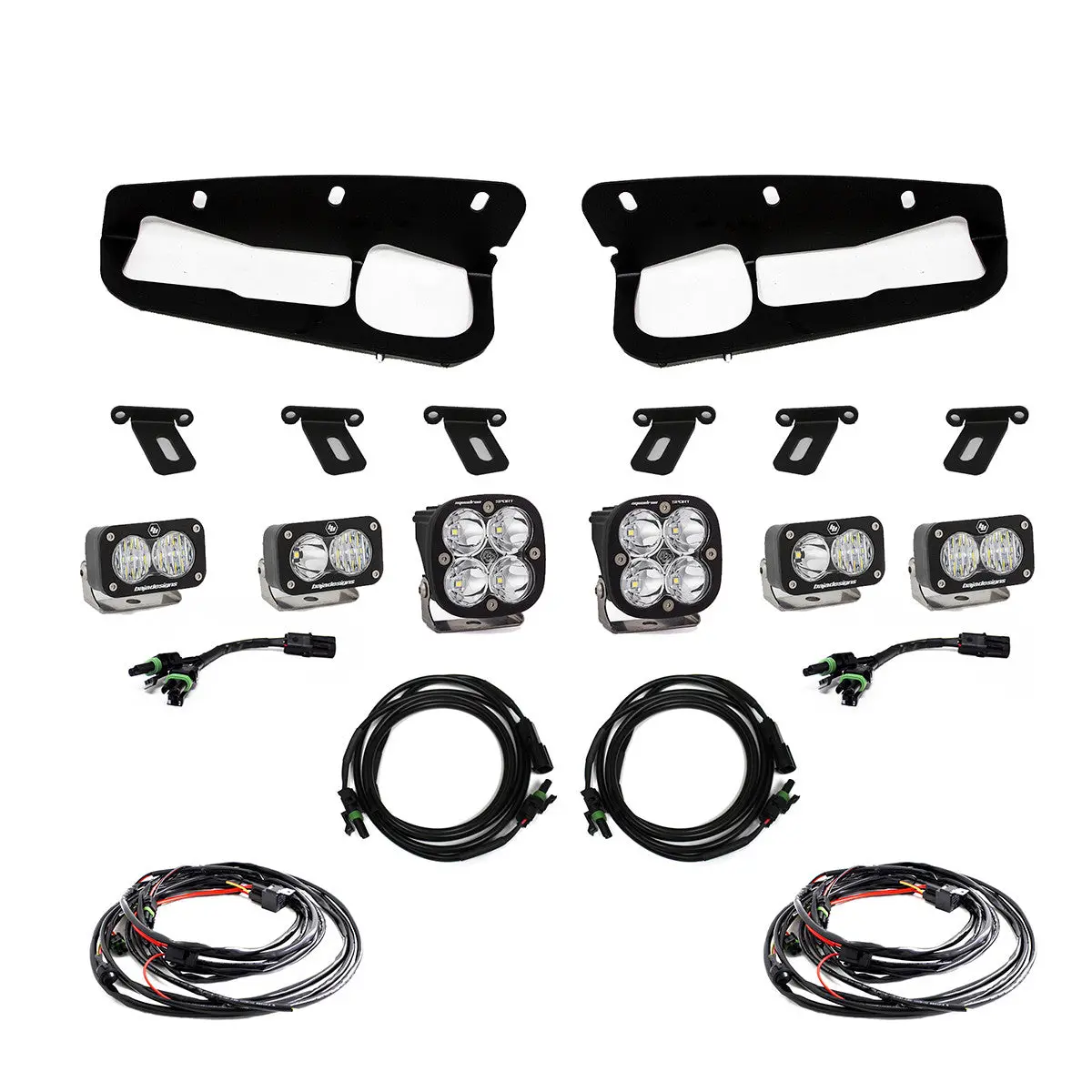 21+ Bronco Squardron Sport/S2 Sport Fog Pocket Light Kit 1