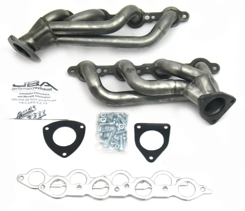 Jba 03-06 Gm Truck 6.0L Ls W/O Egr 1-5/8In Primary Raw 409Ss Cat4ward Header 1