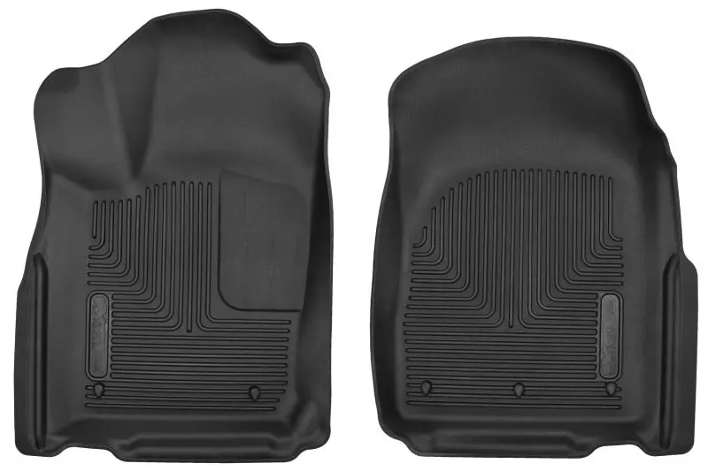 Husky Liners 11-14 Dodge Durango / 11-14 Jeep Grand Cherokee X-Act Contour Black Front Floor Liners 1