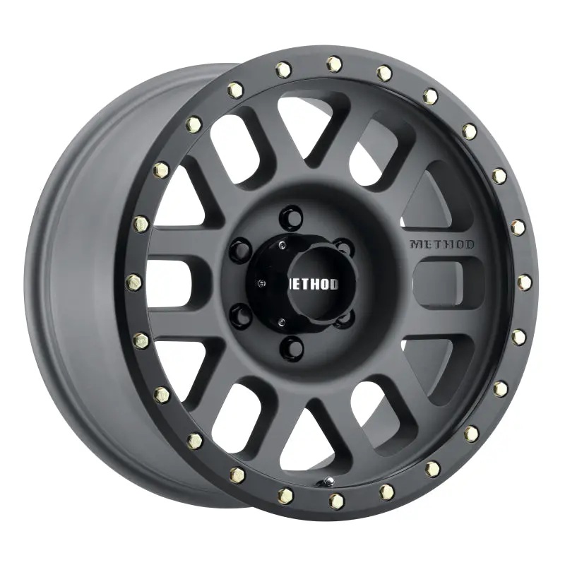 Method Mr309 Grid 17X8.5 0Mm Offset 6X135 94Mm Cb Titanium/Black Street Loc Wheel 1