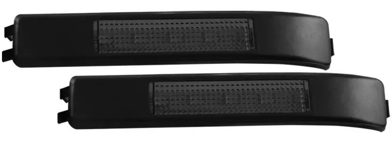 Anzo Led Mirror Lights 2009-2014 Ford F-150 Led Mirror Lights Smoke W/ Amber Led 1