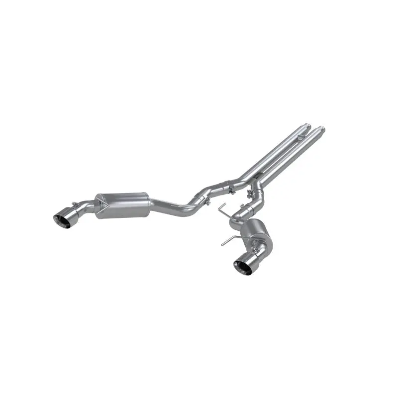 Mbrp 15 Ford Mustang Gt 5.0 3In Cat Back Dual Split Rear Street Version 4.5In Tips - Aluminized 1