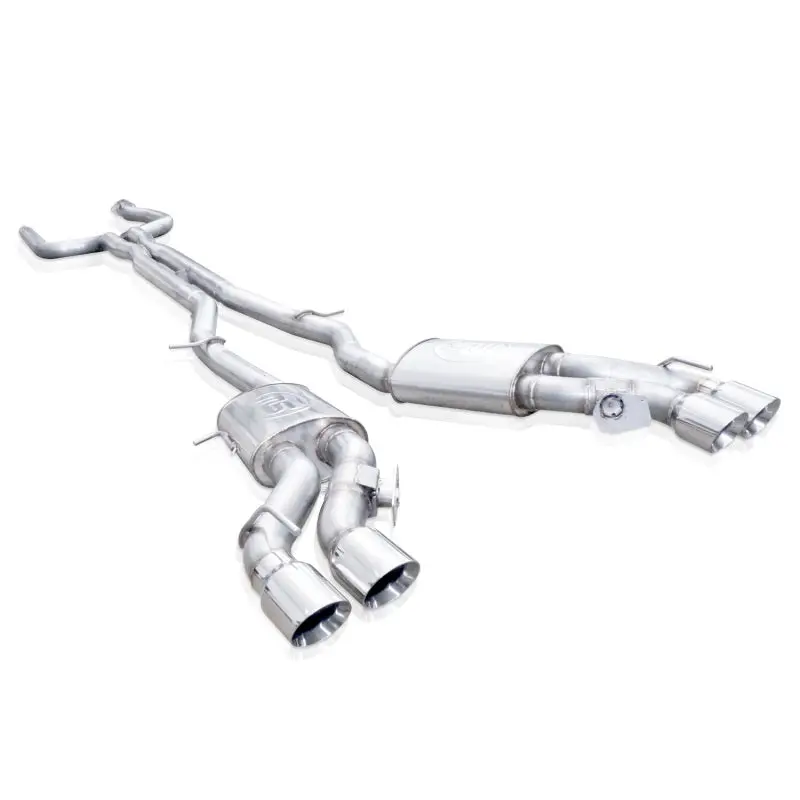 Stainless Works 2016-19 Cadillac Cts-V Sedan Catback System Resonated X-Pipe Dual-Mode Mufflers 1