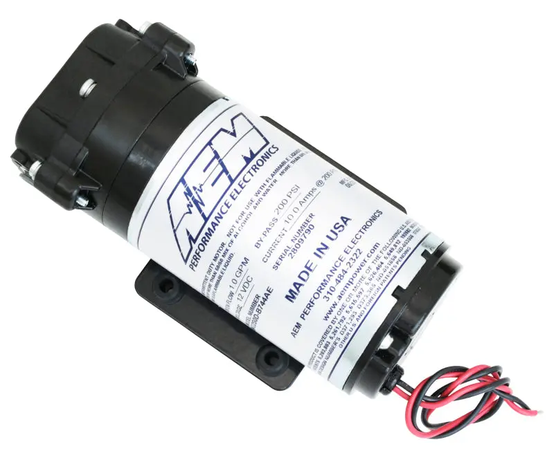 Aem Water / Methanol Injection 6-Amp Recirculation-Style Pump 200Psi For One-Gallon Kit **Replacemen 2