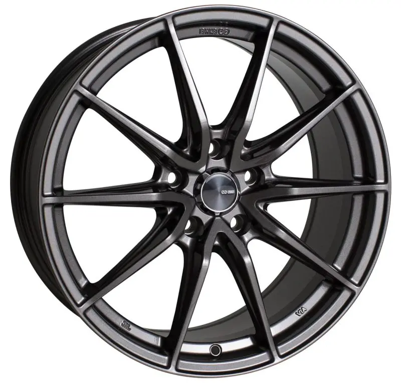Enkei Draco 18X8.0 5X114.3 35Mm Offset 72.6Mm Bore Anthracite Wheel 1
